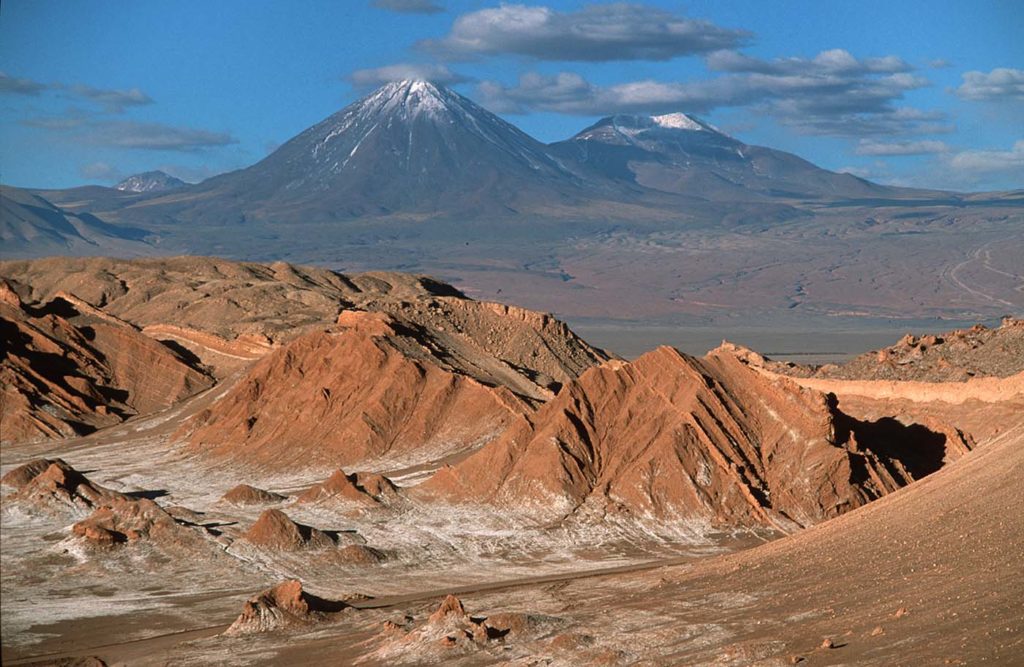 Das Valle de la Luna bei San Pedro de Atacama